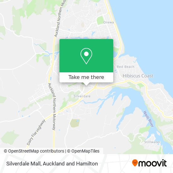 Silverdale Mall map