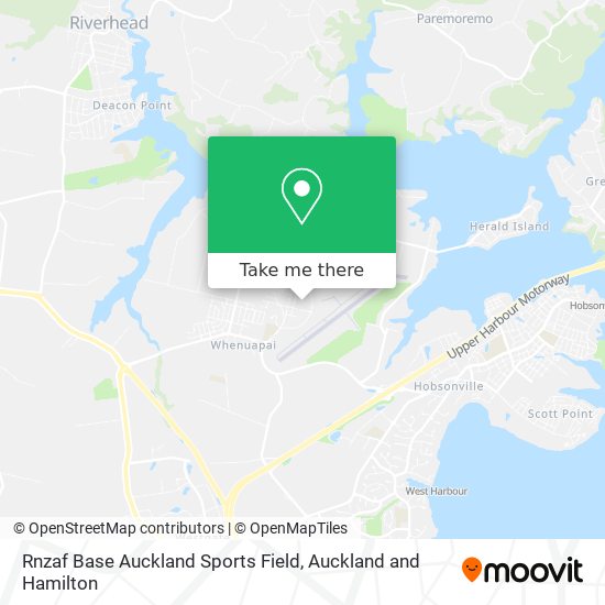 Rnzaf Base Auckland Sports Field map