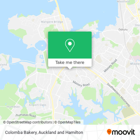 Colomba Bakery map