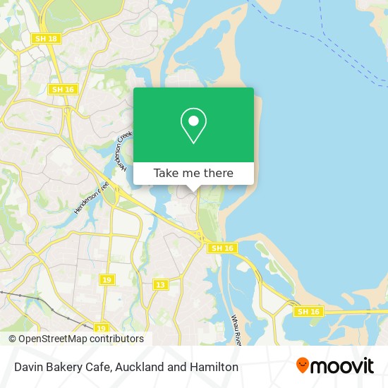 Davin Bakery Cafe map