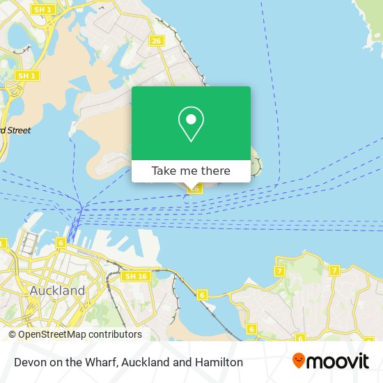 Devon on the Wharf map