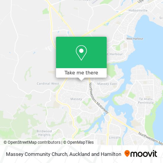 Massey Community Church地图