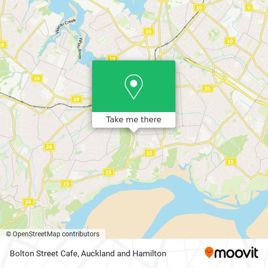 Bolton Street Cafe map