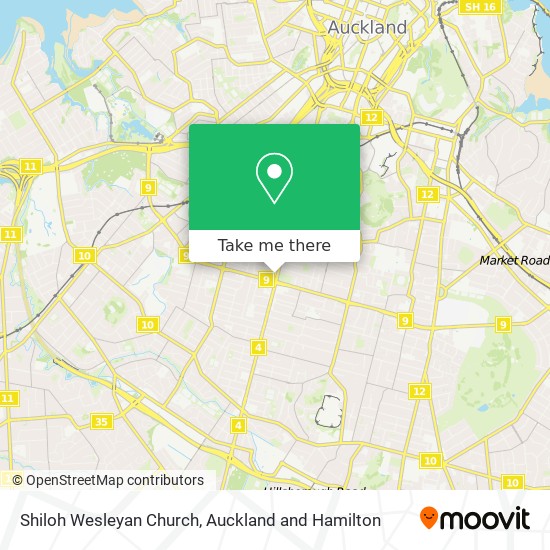 Shiloh Wesleyan Church map