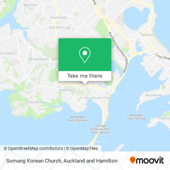 Somang Korean Church map