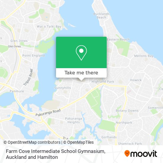 Farm Cove Intermediate School Gymnasium map