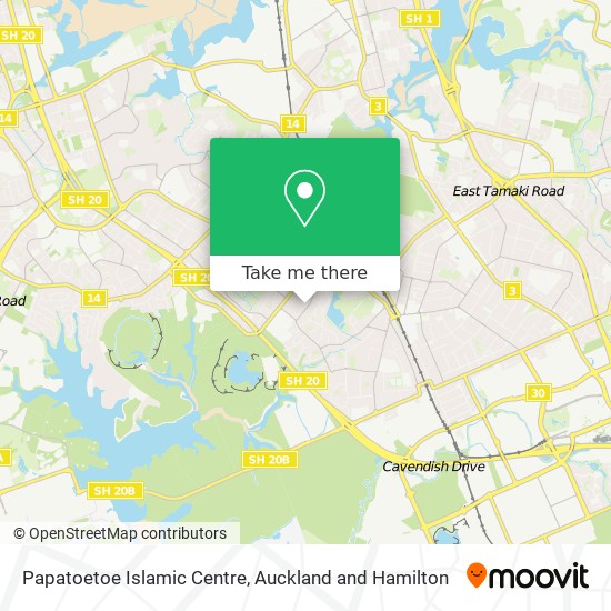 Papatoetoe Islamic Centre地图