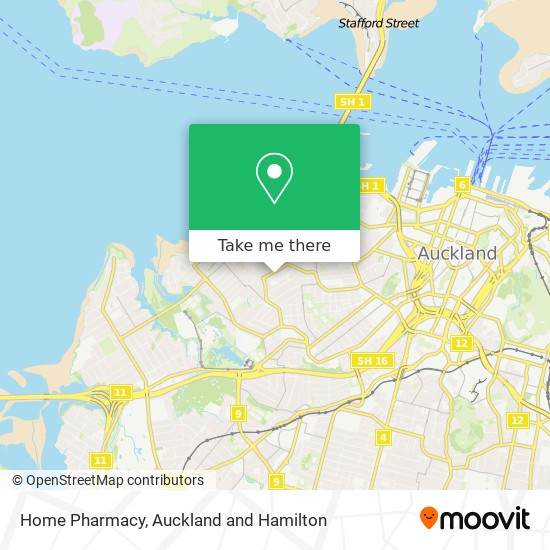 Home Pharmacy map