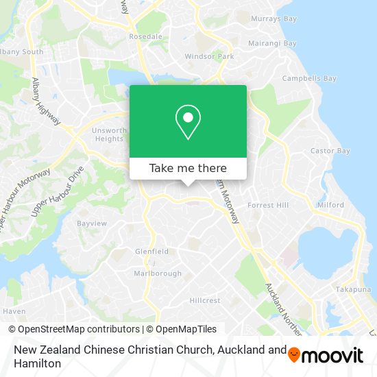 New Zealand Chinese Christian Church map