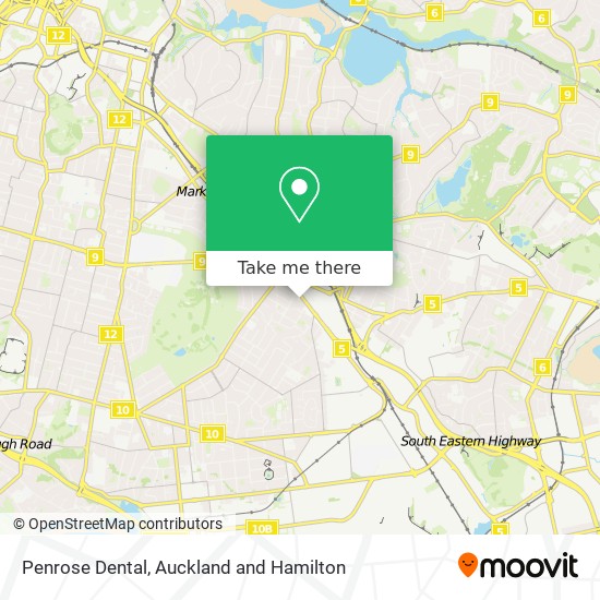 Penrose Dental map