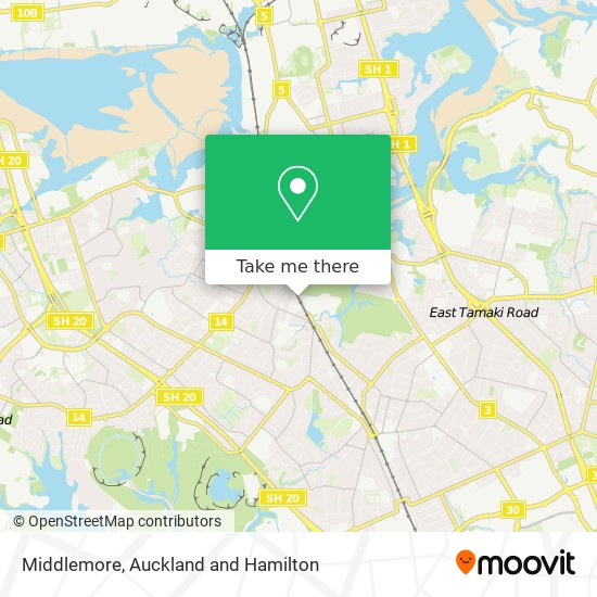 Middlemore map