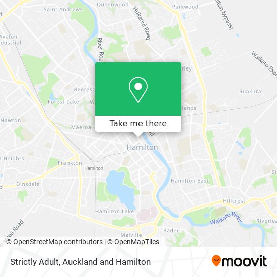 Strictly Adult map