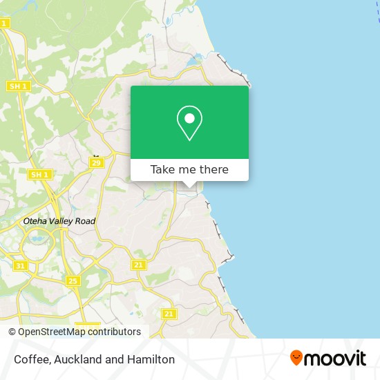 Coffee map