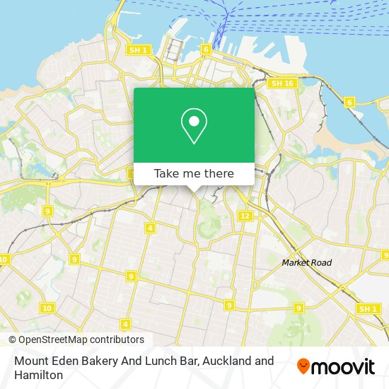 Mount Eden Bakery And Lunch Bar地图