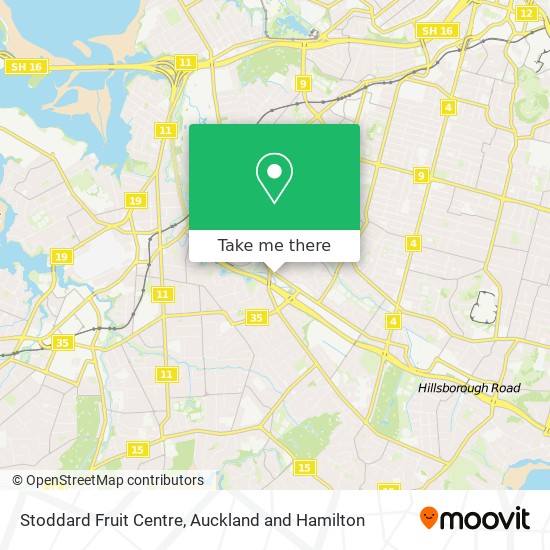 Stoddard Fruit Centre map