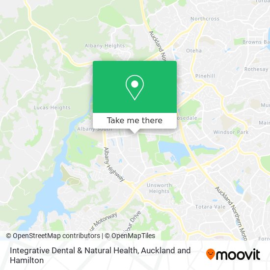 Integrative Dental & Natural Health map