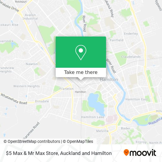 $5 Max & Mr Max Store map