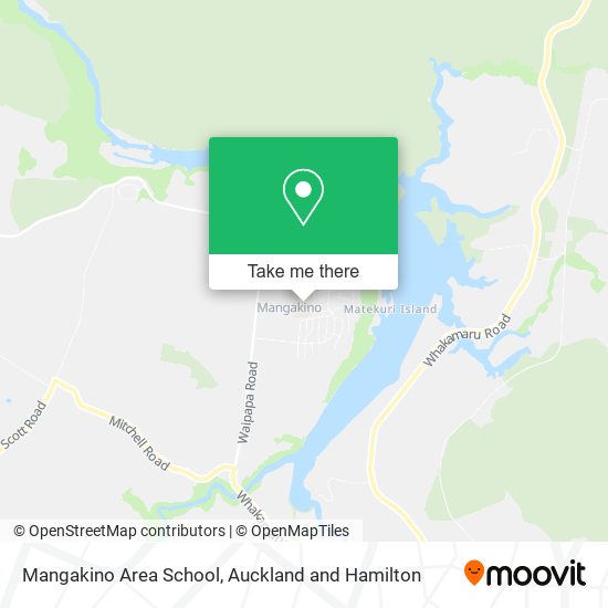Mangakino Area School map