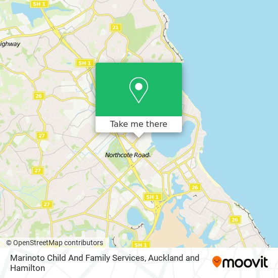 Marinoto Child And Family Services map