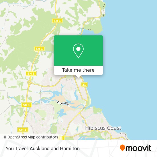 You Travel map