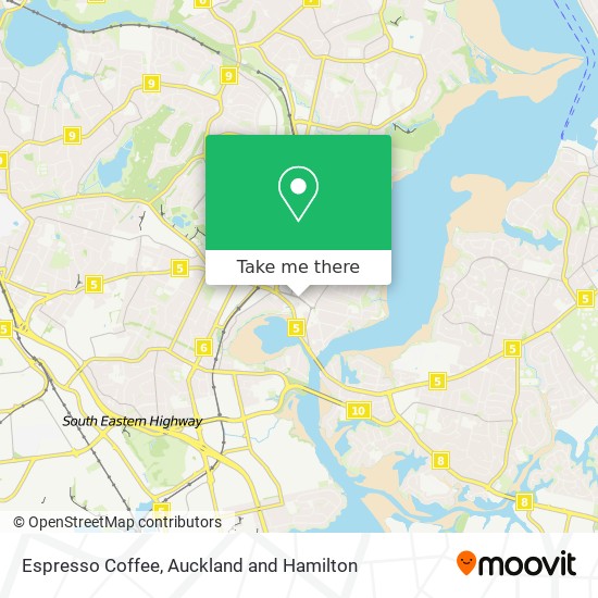 Espresso Coffee map