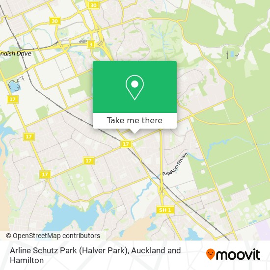 Arline Schutz Park (Halver Park) map