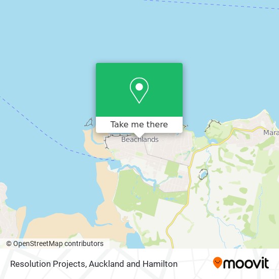 Resolution Projects map