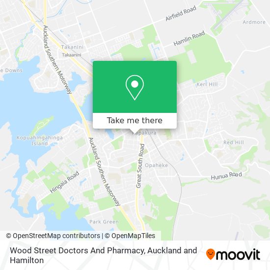 Wood Street Doctors And Pharmacy map