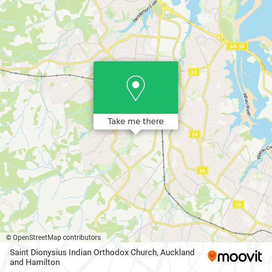 Saint Dionysius Indian Orthodox Church map