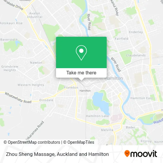 Zhou Sheng Massage map