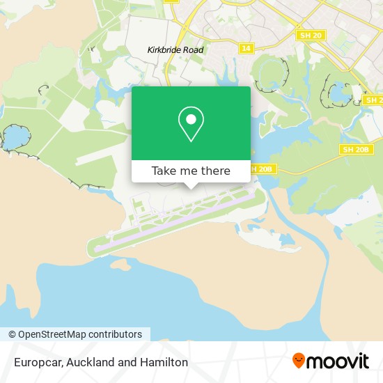 Europcar map