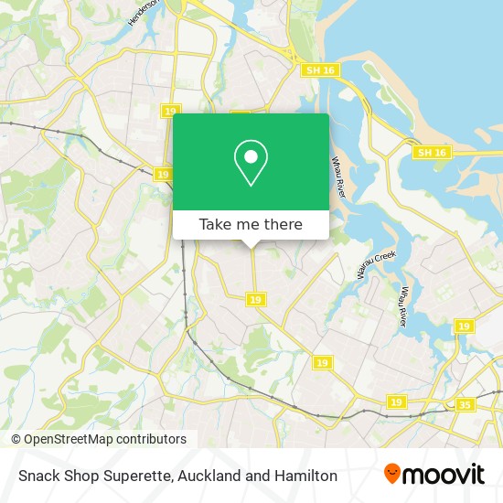 Snack Shop Superette map