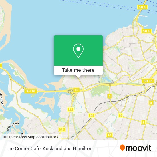 The Corner Cafe地图