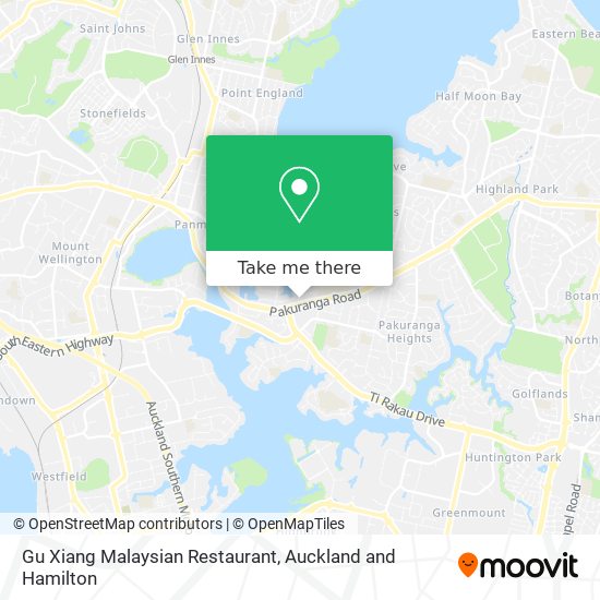 Gu Xiang Malaysian Restaurant地图