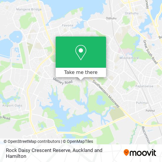 Rock Daisy Crescent Reserve map