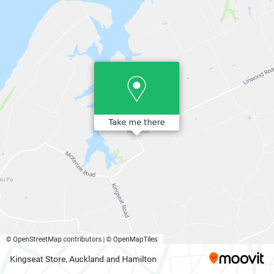 Kingseat Store map