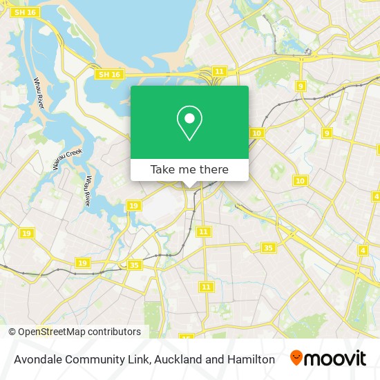 Avondale Community Link map