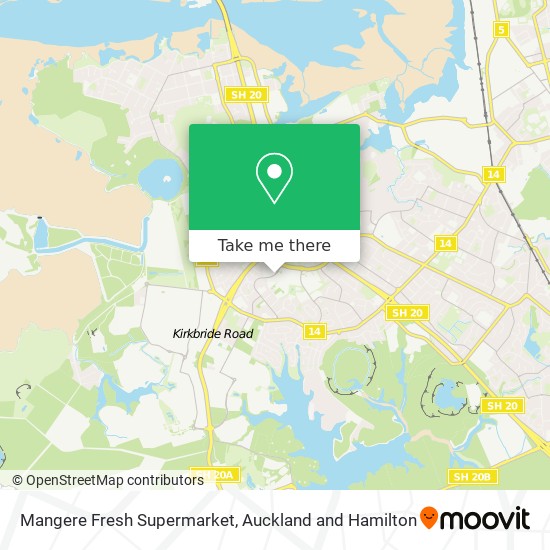 Mangere Fresh Supermarket map