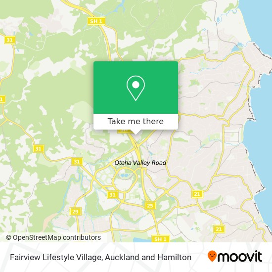 Fairview Lifestyle Village map