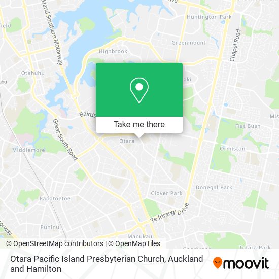 Otara Pacific Island Presbyterian Church地图