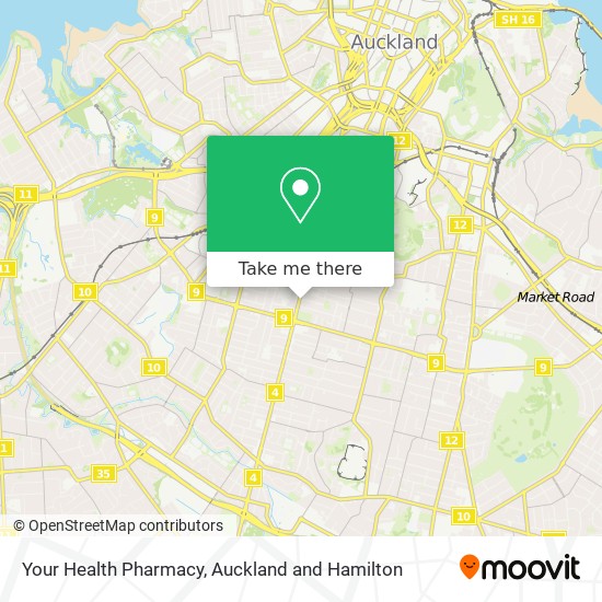 Your Health Pharmacy map