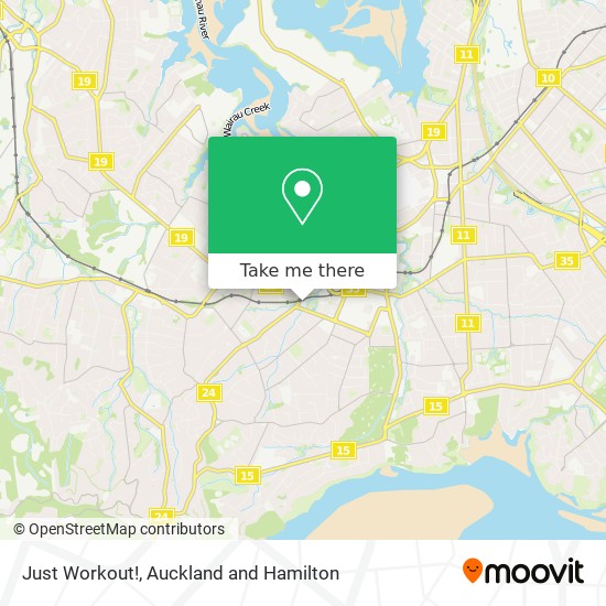 Just Workout! map