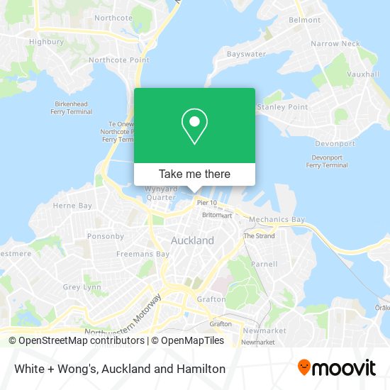 White + Wong's map