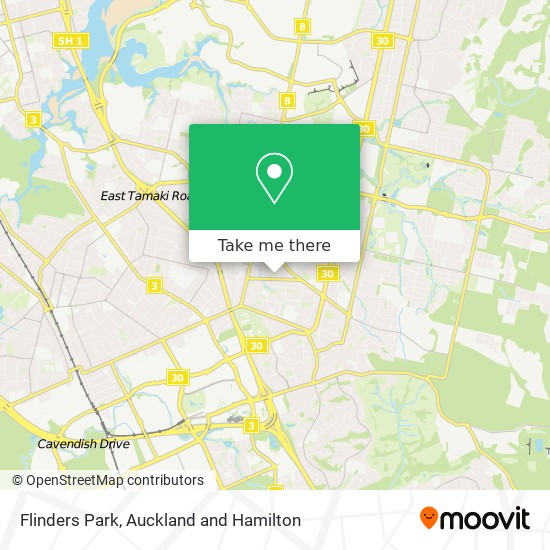 Flinders Park地图
