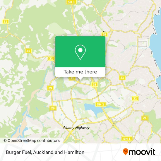 Burger Fuel map