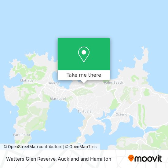 Watters Glen Reserve地图