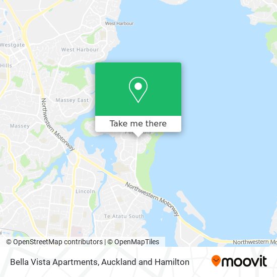 Bella Vista Apartments地图