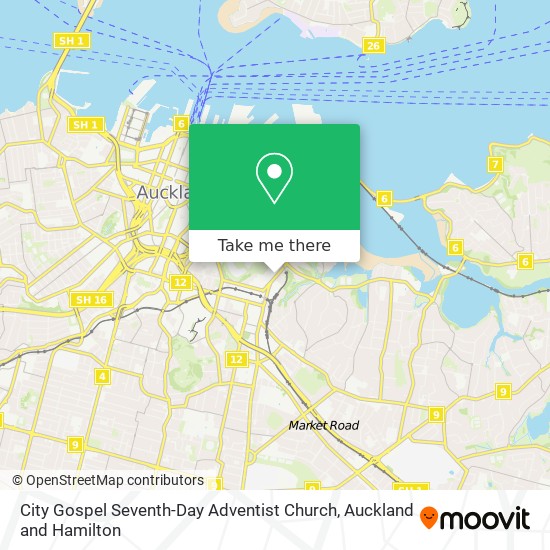 City Gospel Seventh-Day Adventist Church map