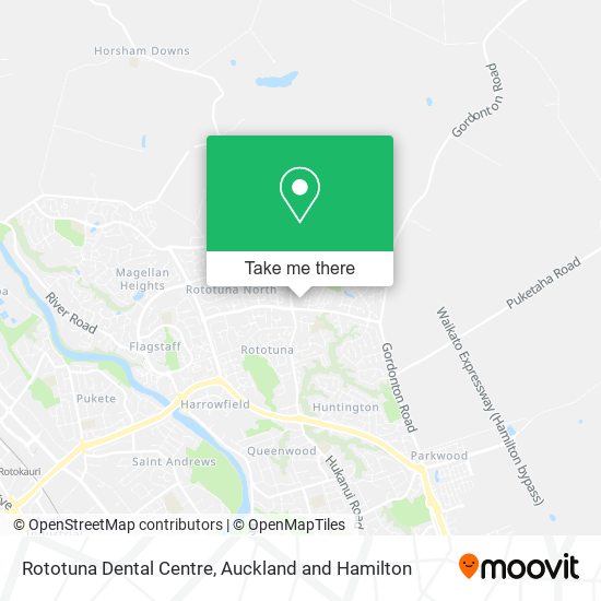 Rototuna Dental Centre map