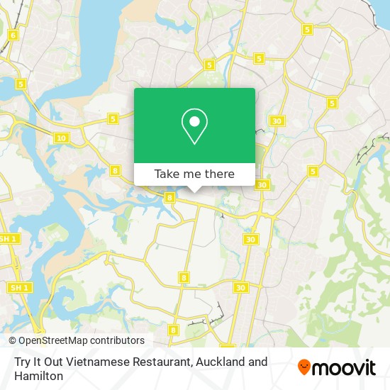 Try It Out Vietnamese Restaurant map